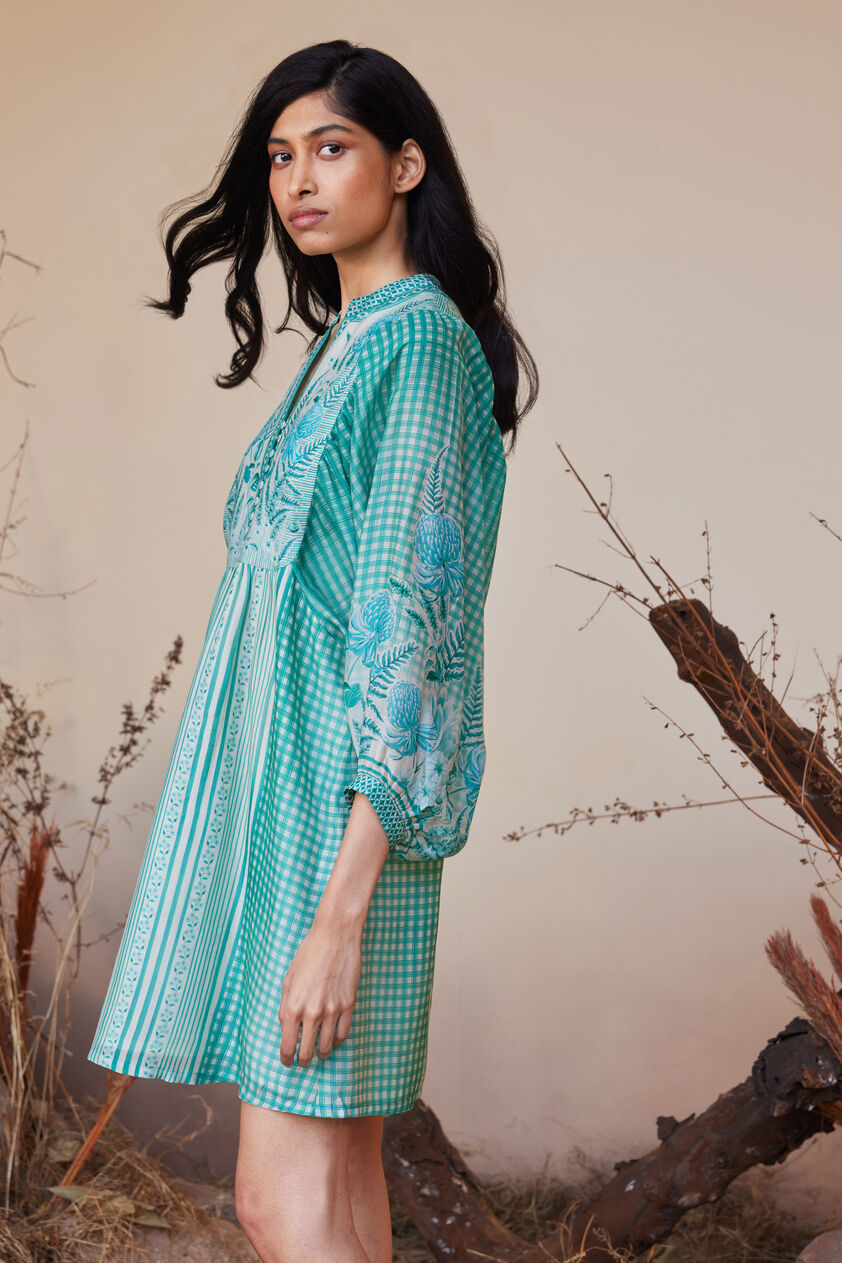 Anam Dress - Green, Green, image 2