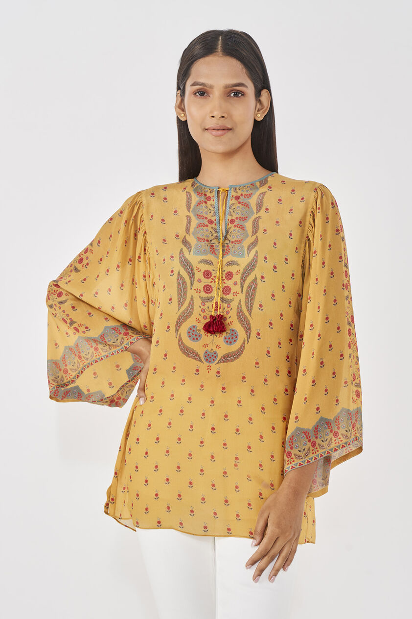 Arezo Top - Yellow, Yellow, image 2