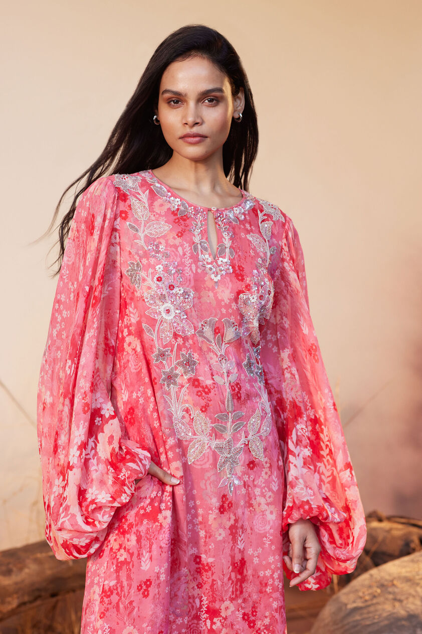 Rosalba Kaftan - Pink, Pink, image 5