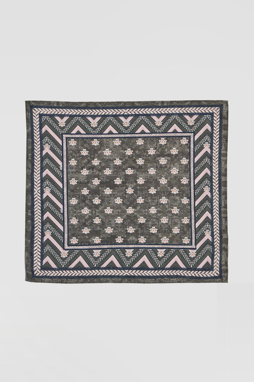 Umang Pocket Square - Emerald Green, Emerald Green, image 1