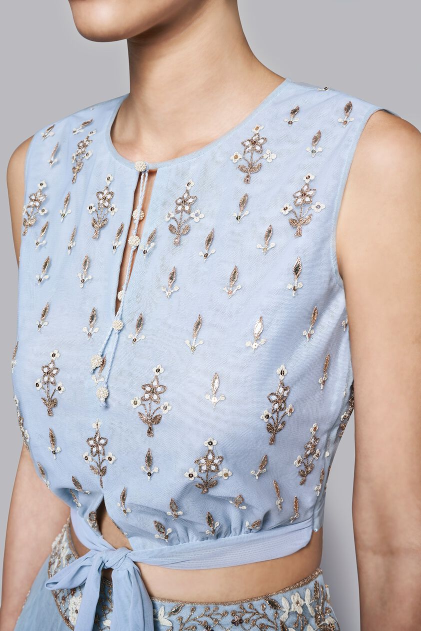 5 - Parnika Crop Top and Skirt, image 5