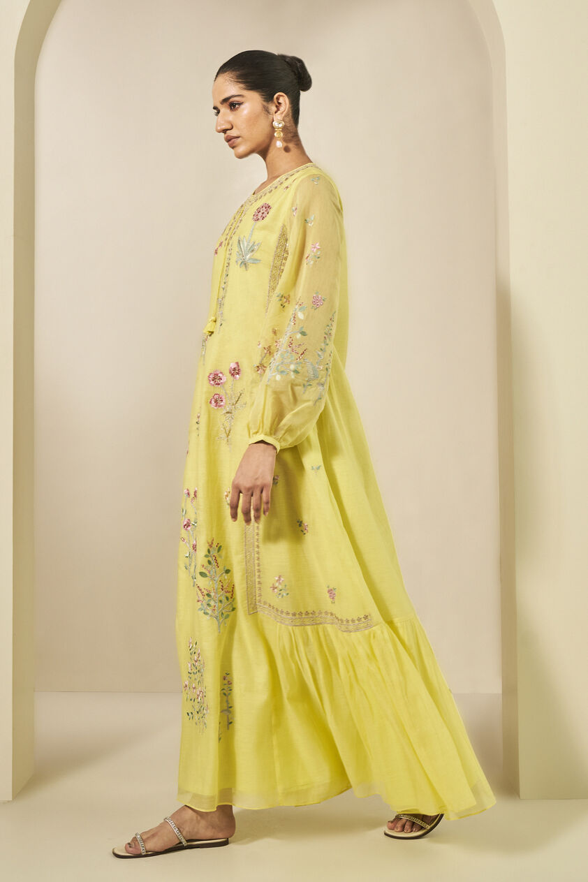 Snowcone Kaftan - Yellow, Yellow, image 2