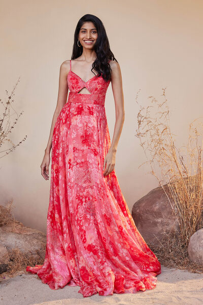 Rosalba Gown - Pink