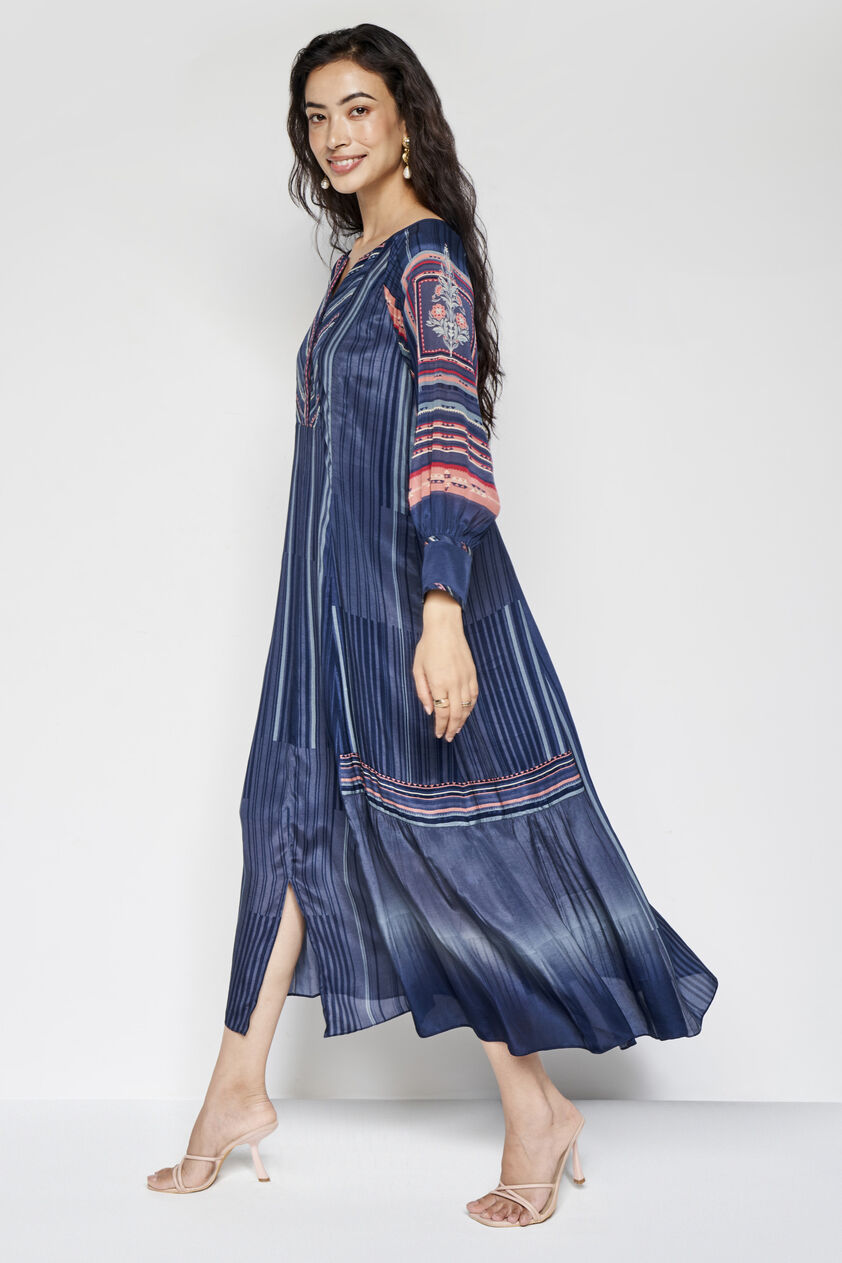 Rimel Dress - Blue, Blue, image 4