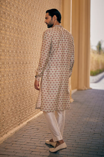 Arit Silk Kurta - Sage, Sage, image 2