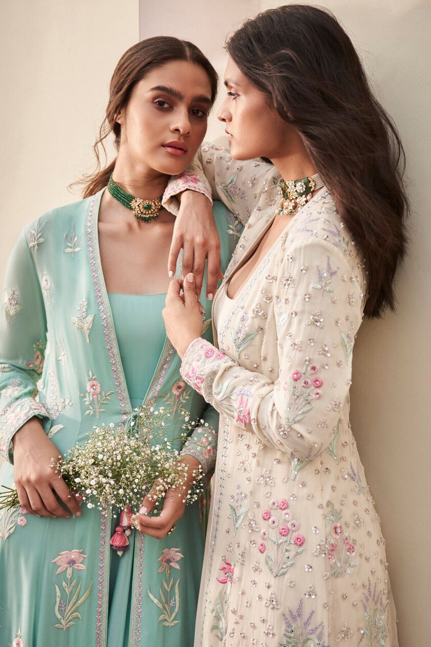 4 - Tesoro Jacket Set - Aqua​, image 4