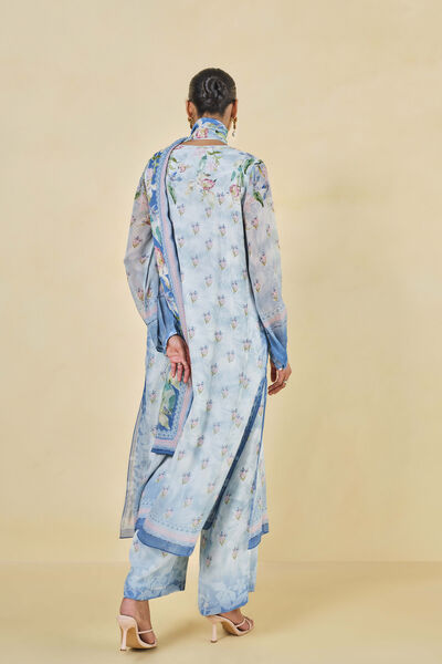 Dayflower Suit Set - Blue