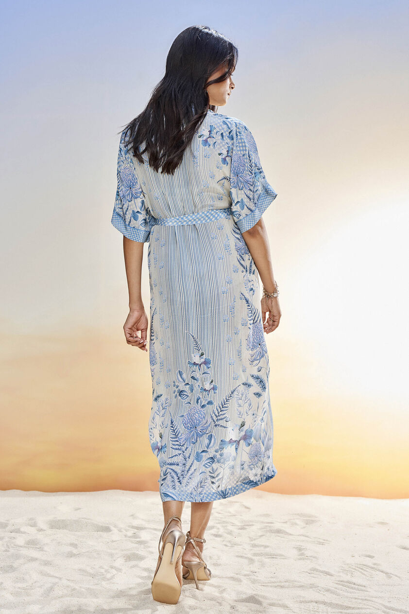 Neela Dress - Blue, Blue, image 7