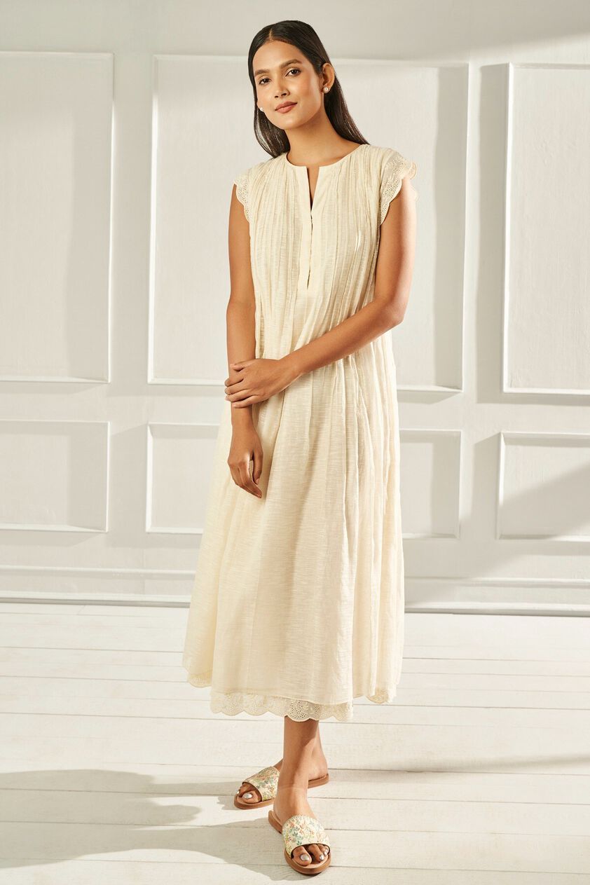 6 - Zoey Dress – Ivory, image 6