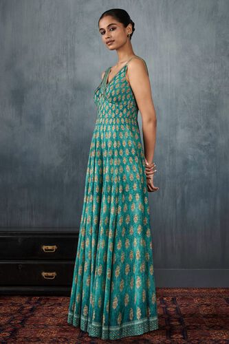 2 - Usharvi Gown – Blue, image 2
