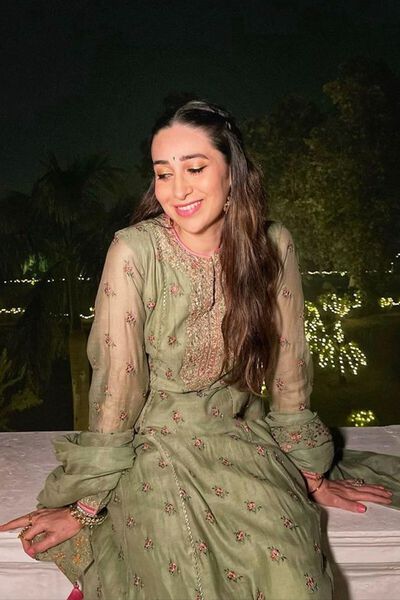 Utsa Kurta Set - Pista