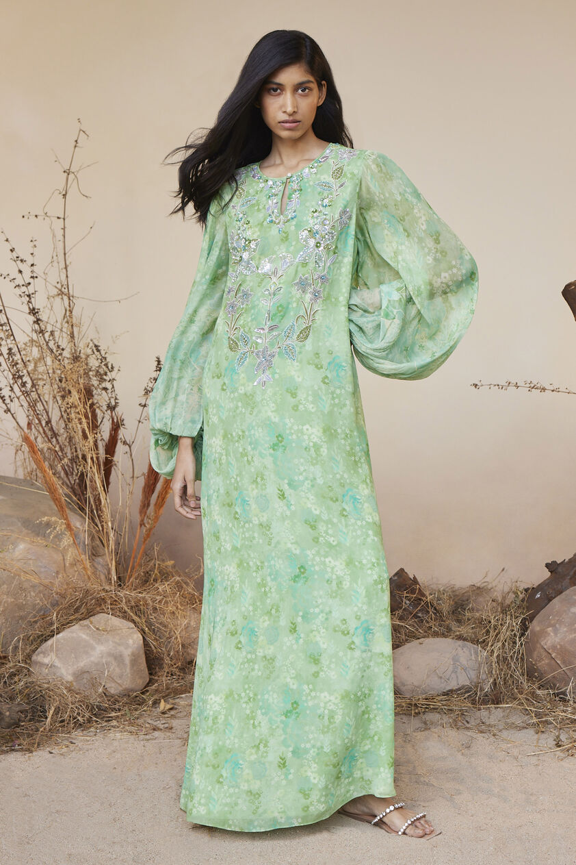 Rosalba Kaftan - Sage, Sage, image 1