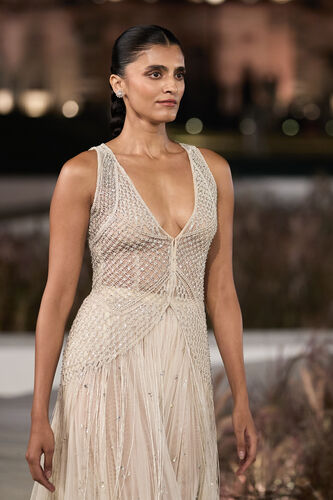 Dreamora Macrame Skirt Set - Silver, Silver, image 3