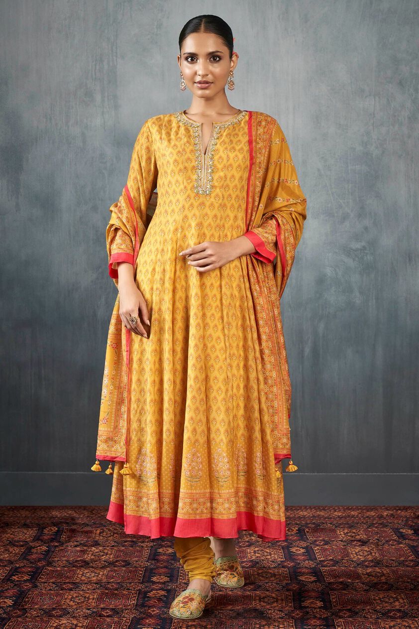 1 - Malsa Kurta Set – Yellow, image 1
