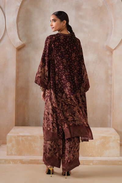 Amhara Kurta Set - Wine