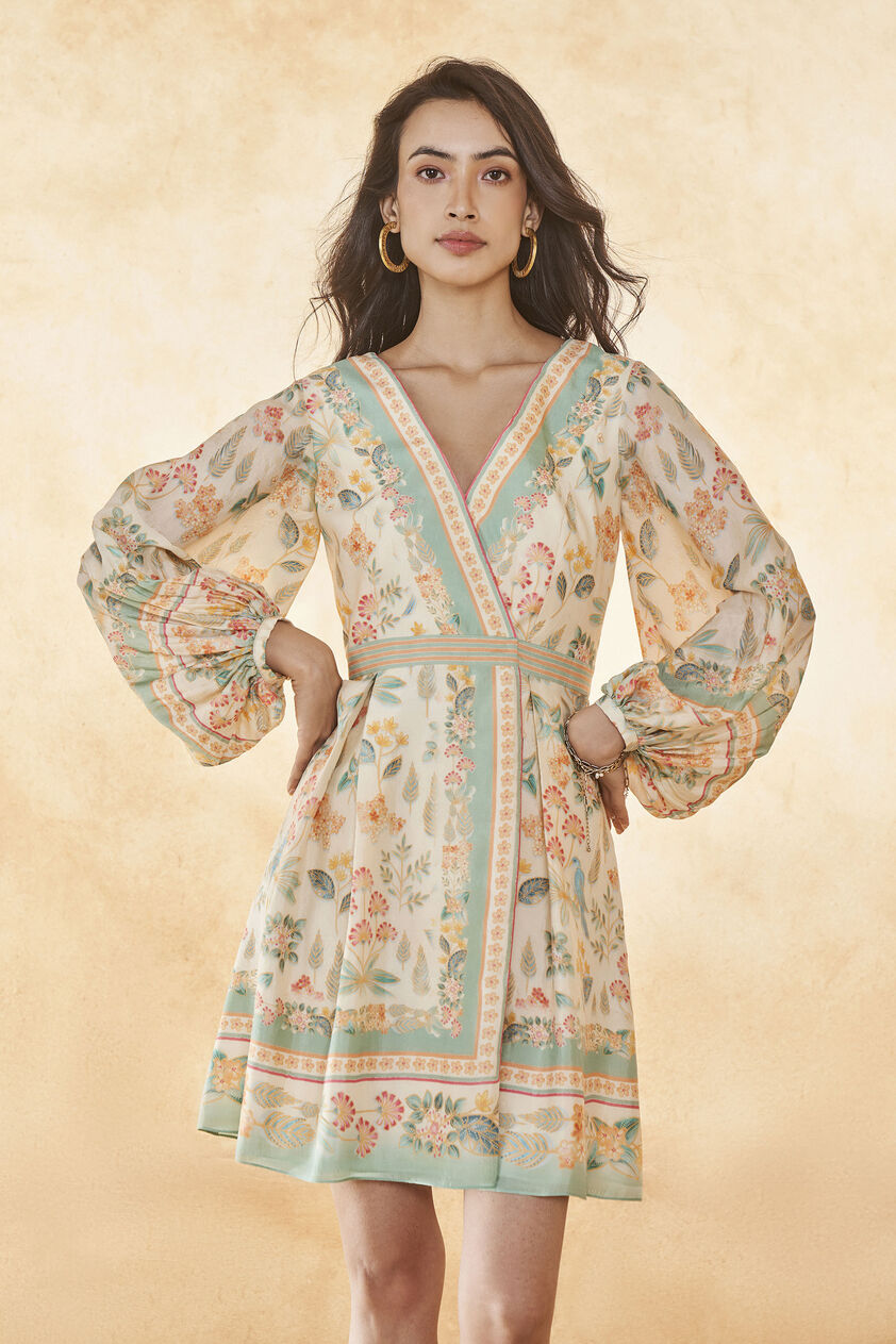 Mariska Dress - Cream, Cream, image 4