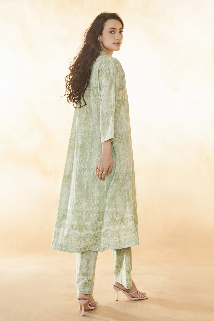 Estaa Kurta Set - Sage, Sage, image 3