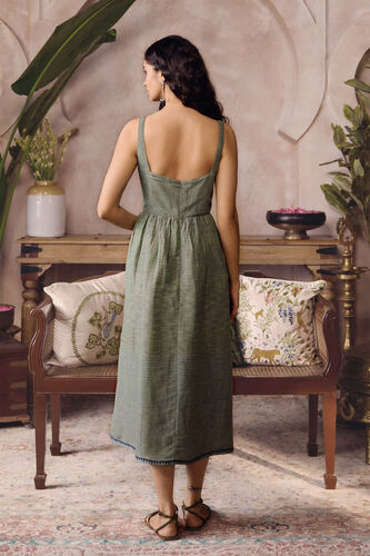 Farley Handwoven Dress - Sage, Sage, image 2