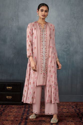 1 - Kalnisha Kurta Set &ndash; Blush, image 1