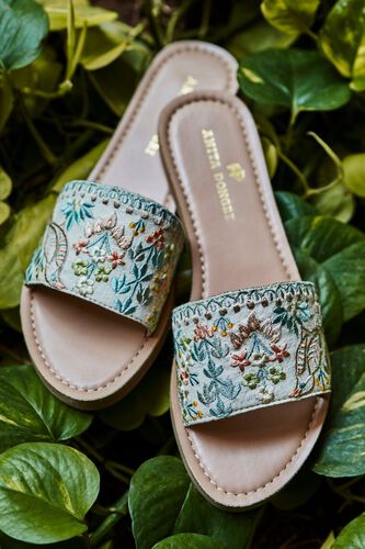 Panchi Sliders, Cream, image 1