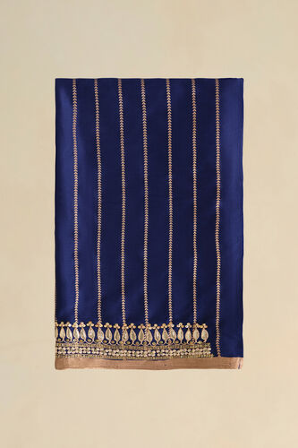 Drishika Handwoven Benarasi Silk Saree - Blue, Blue, image 5