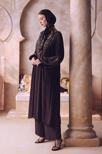 Alishba Kurta Set - Black, Black, image 3