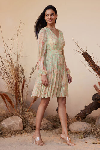 Cerise Dress - Sage, Sage, image 1