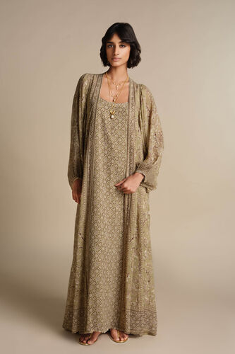 Rimaza Kaftan Set - Sage, Sage, image 1