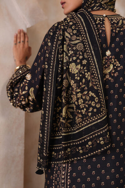 Gwylan Stole - Black