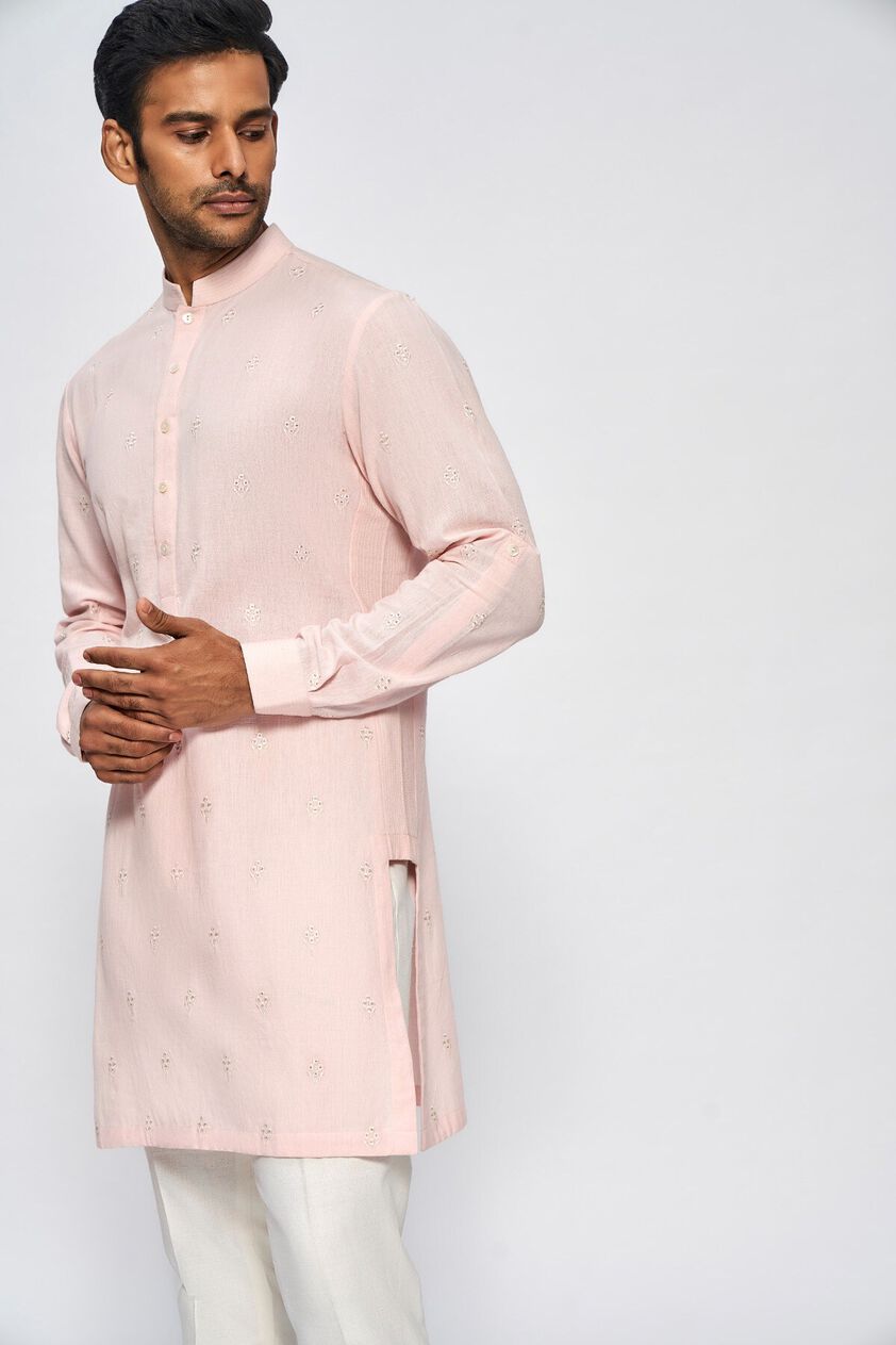 4 - Aaditva Kurta – Pink, image 4