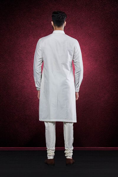 Premvat Kurta- Off White