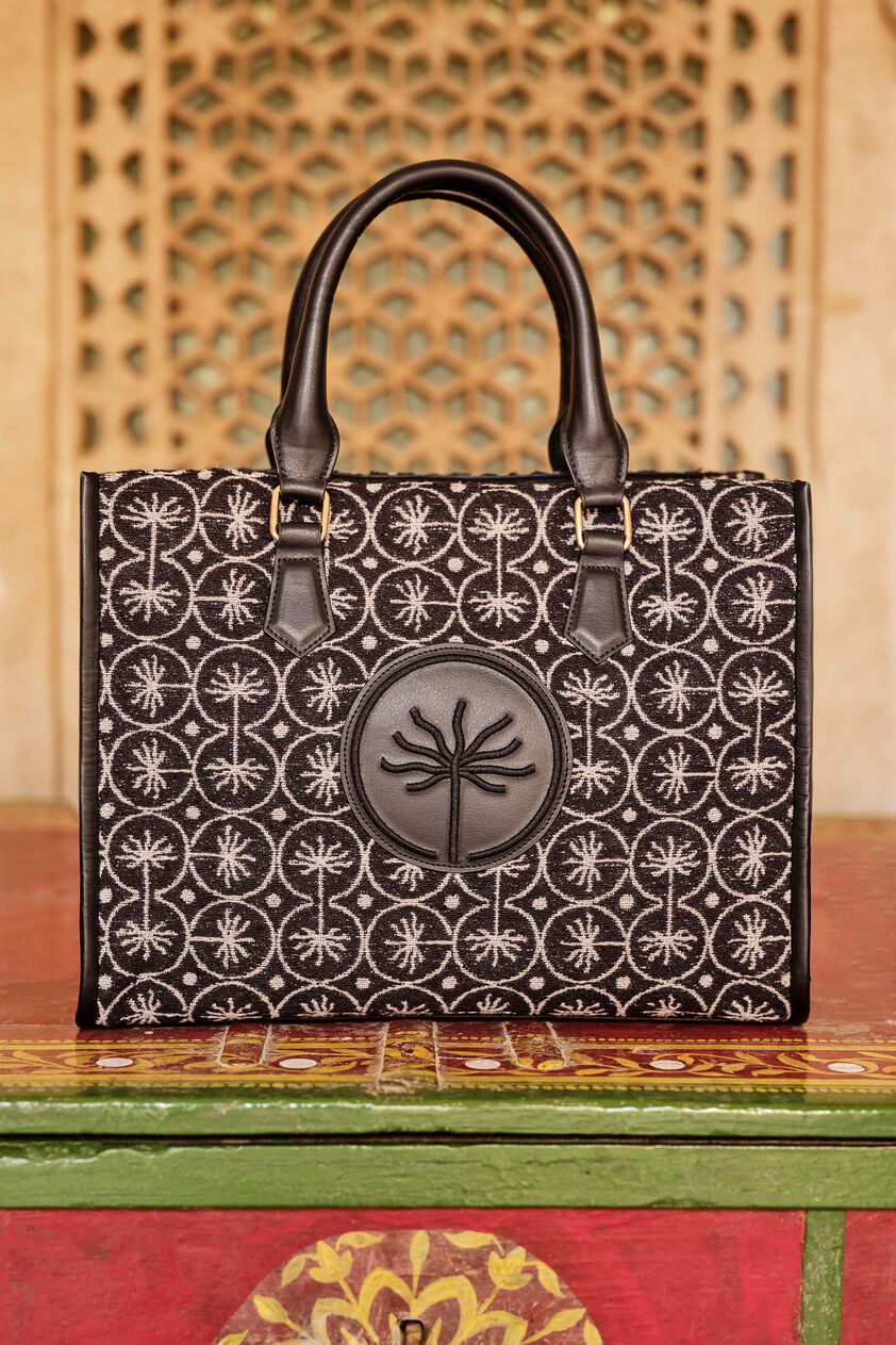 Root Core Tote- Black, Black, image 1