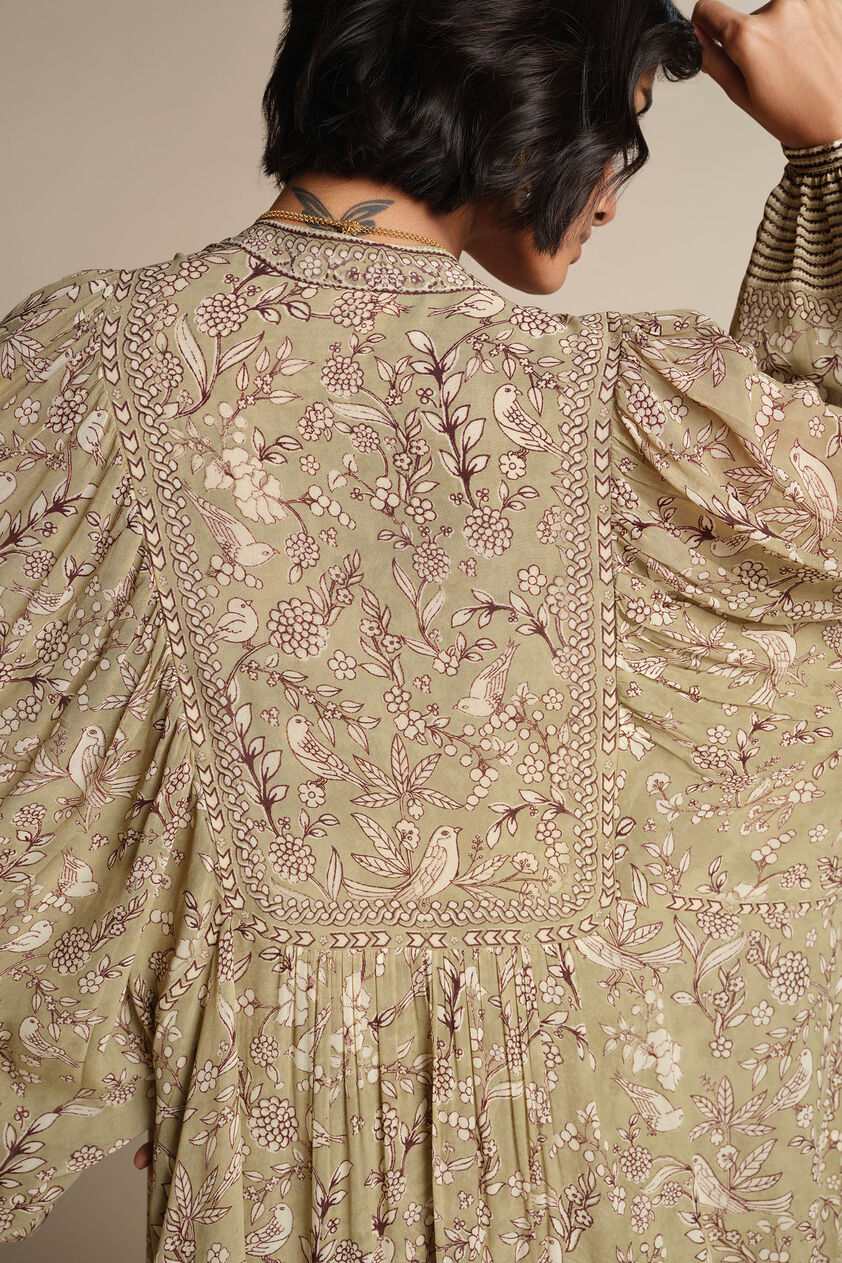 Rimaza Kaftan Set - Sage, Sage, image 11