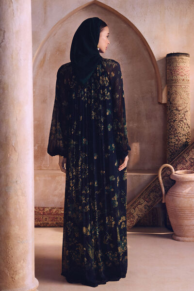 Shanza Kaftan - Navy