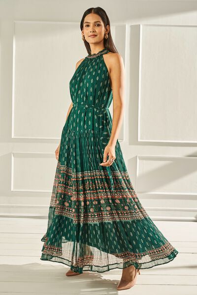 Under The Stars - Green Dress