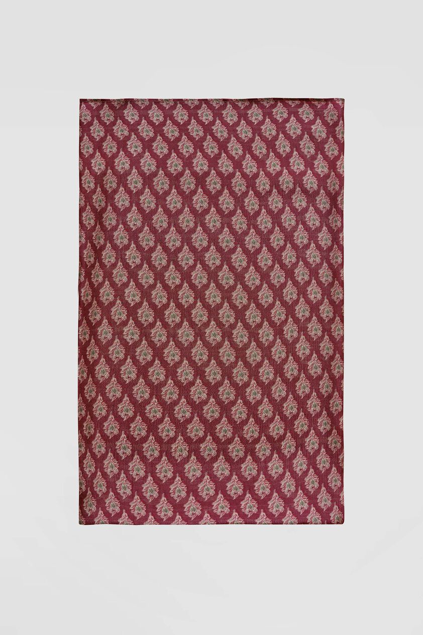 Arvika Saree - Wine, Wine, image 8