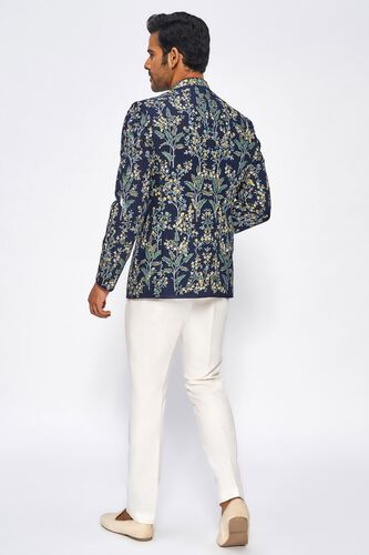 3 - Ipsit Bandhgala - Navy, image 3
