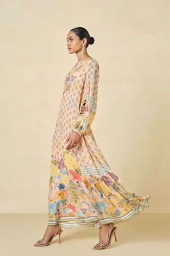 Morcan Printed Kaftan - Blush, Blush, image 2