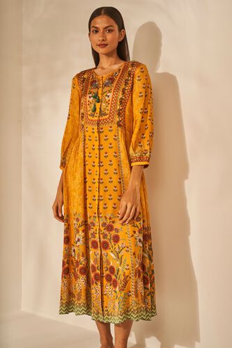 3 - Faya A-line Dress, image 3