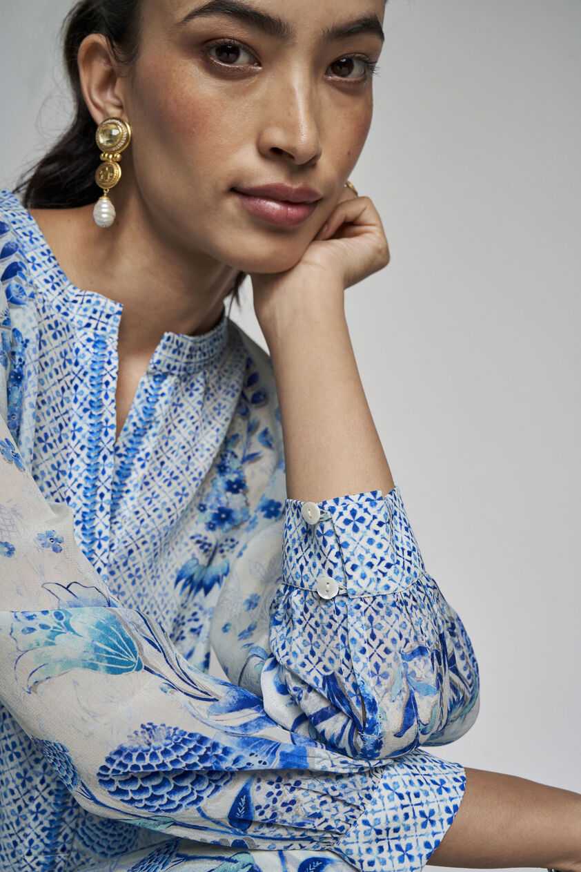 Mranal Kurta Set - White, White, image 7