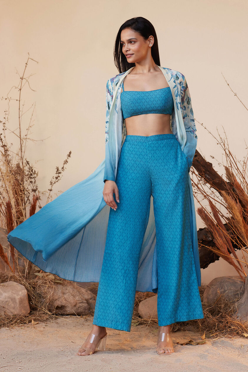 Alani Pant Set - Blue, Blue, image 1