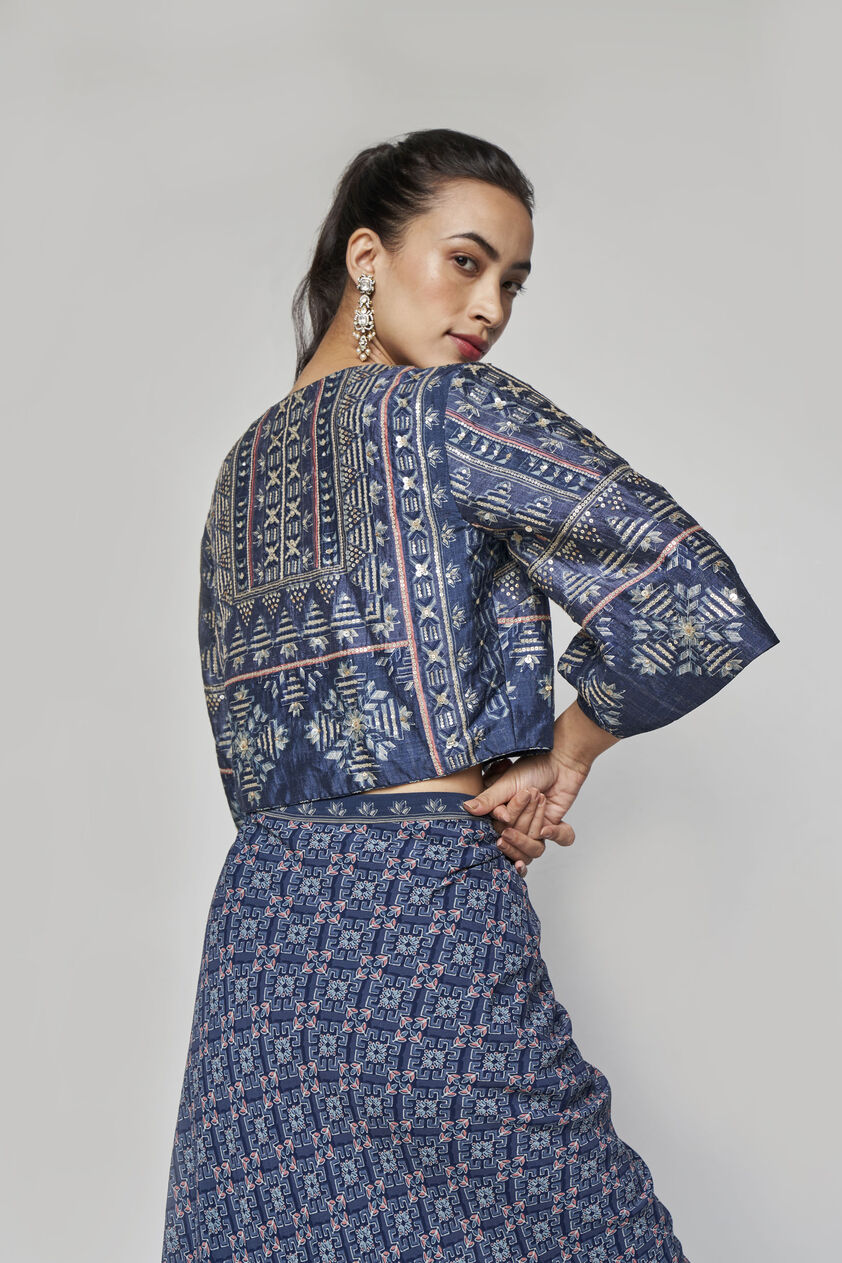 Arden Skirt Set - Blue, Blue, image 7