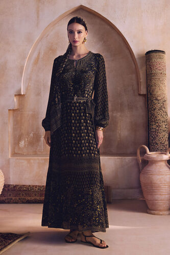 Samreen Kaftan - Black, Black, image 1