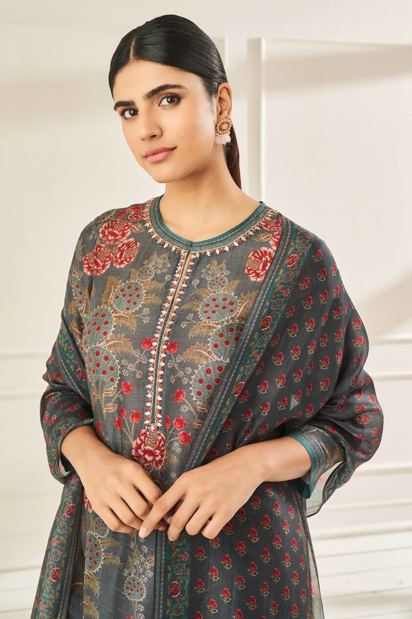 5 - Jasia Kurta Set – Grey, image 5