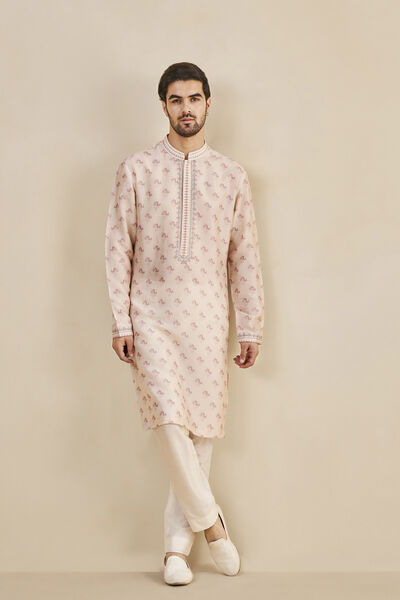 Rohak Kurta - Salmon
