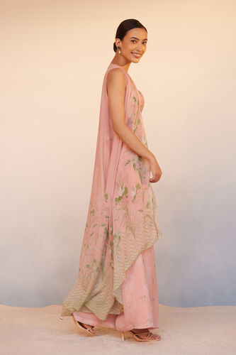 Sama Crop Top Pant Set - Blush, Blush, image 2