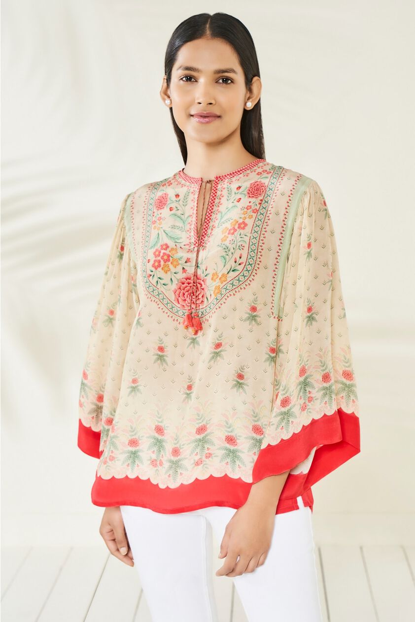 1 - Amaya Top – Beige, image 1