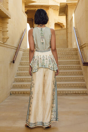 Elyria Palazzo Set - Ivory, Ivory, image 3