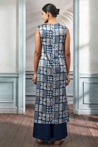 4 - Bilvani Kurta Set - Indigo, image 4
