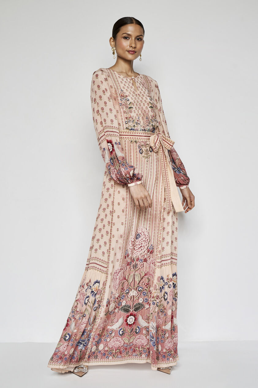Isbah Kaftan - Peach, Peach, image 2